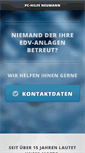 Mobile Screenshot of pc-hilfe-neumann.de